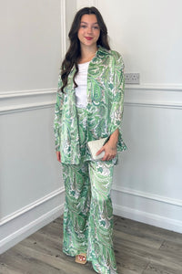 Paisley Co-Ord - Green