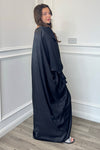 Miri Shimmer Abaya - Black