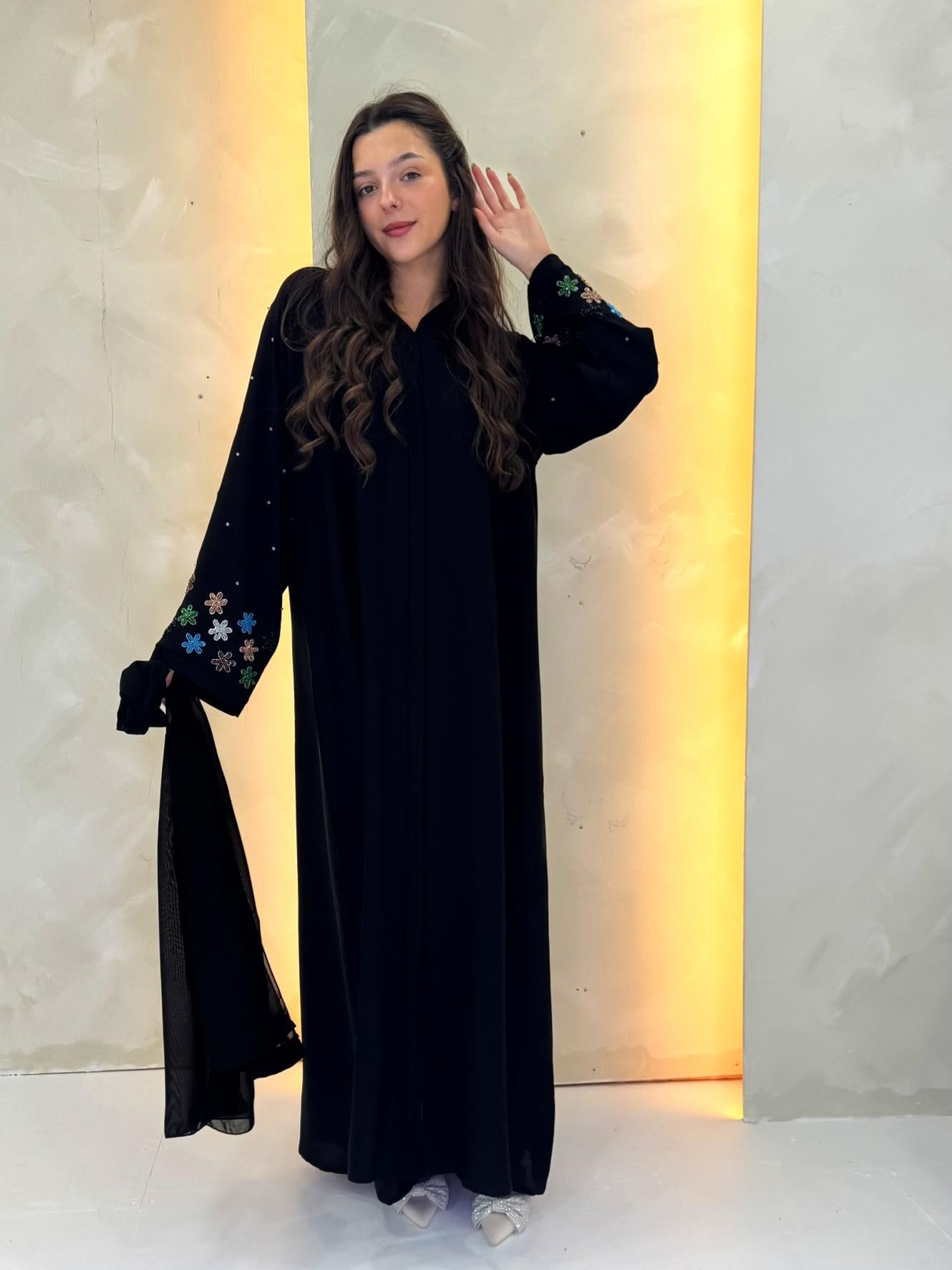 Seraya Abaya -Black