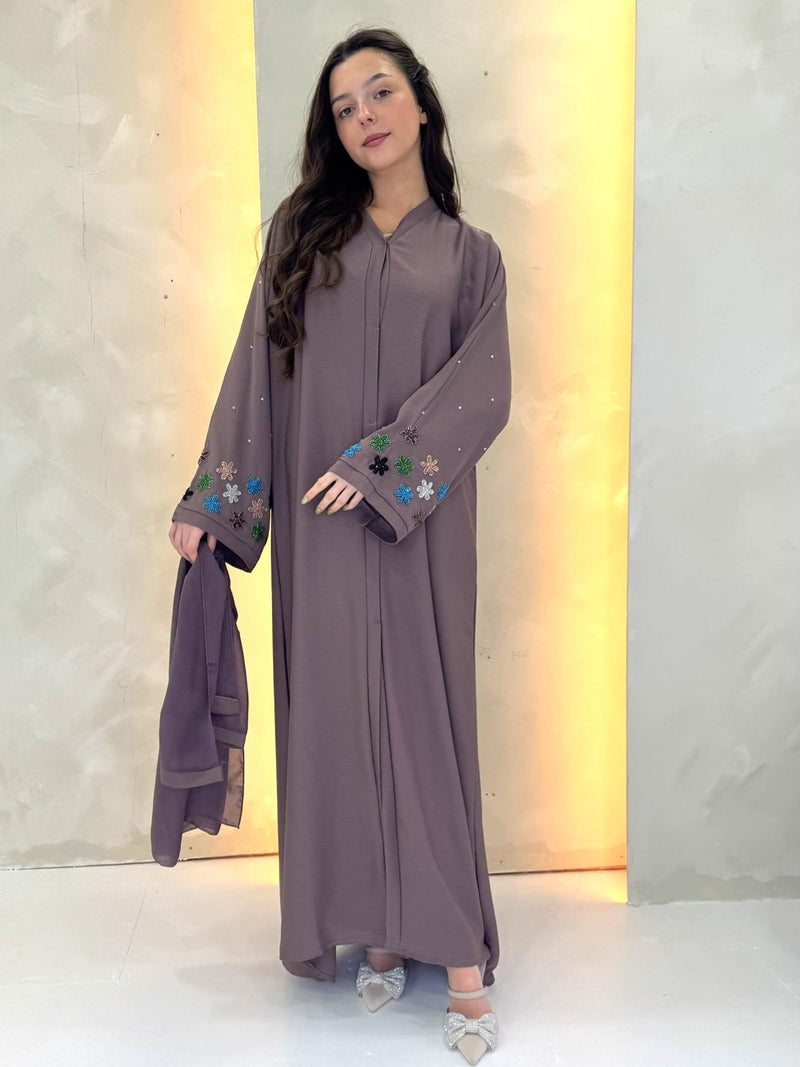 Seraya Abaya - Mauve