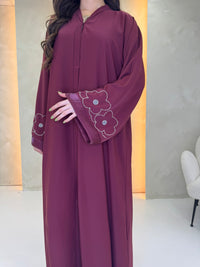 Huda Abaya - Burgundy