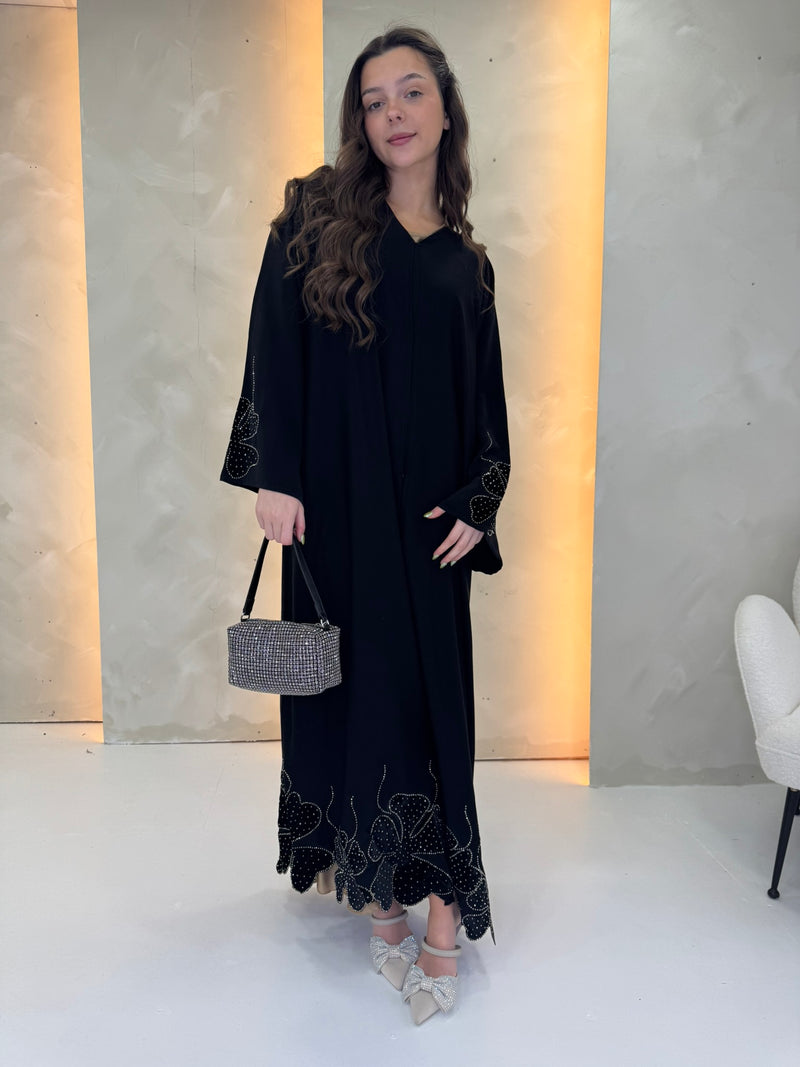 Ahlam Abaya - Black