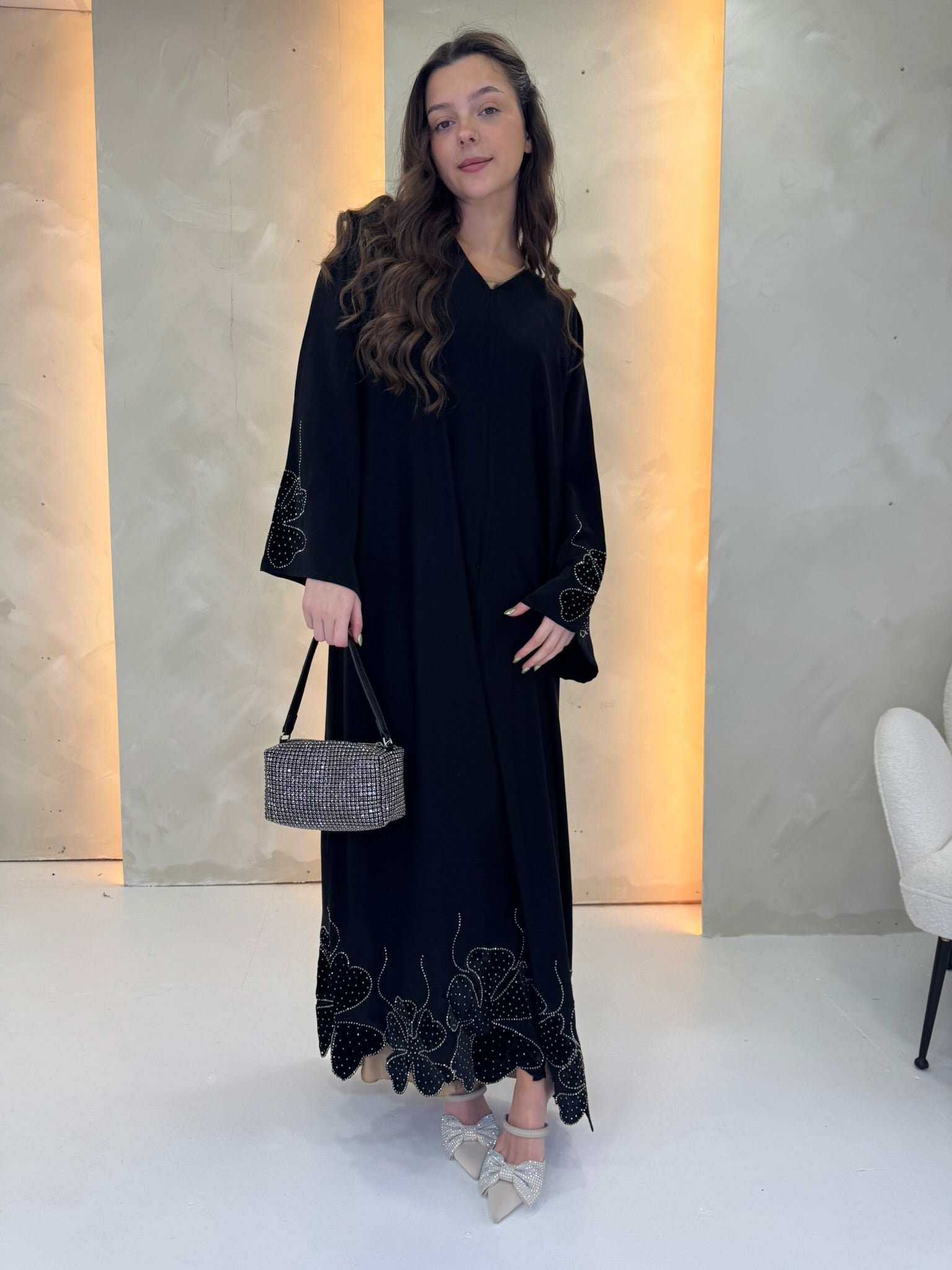 Ahlam Abaya - Black