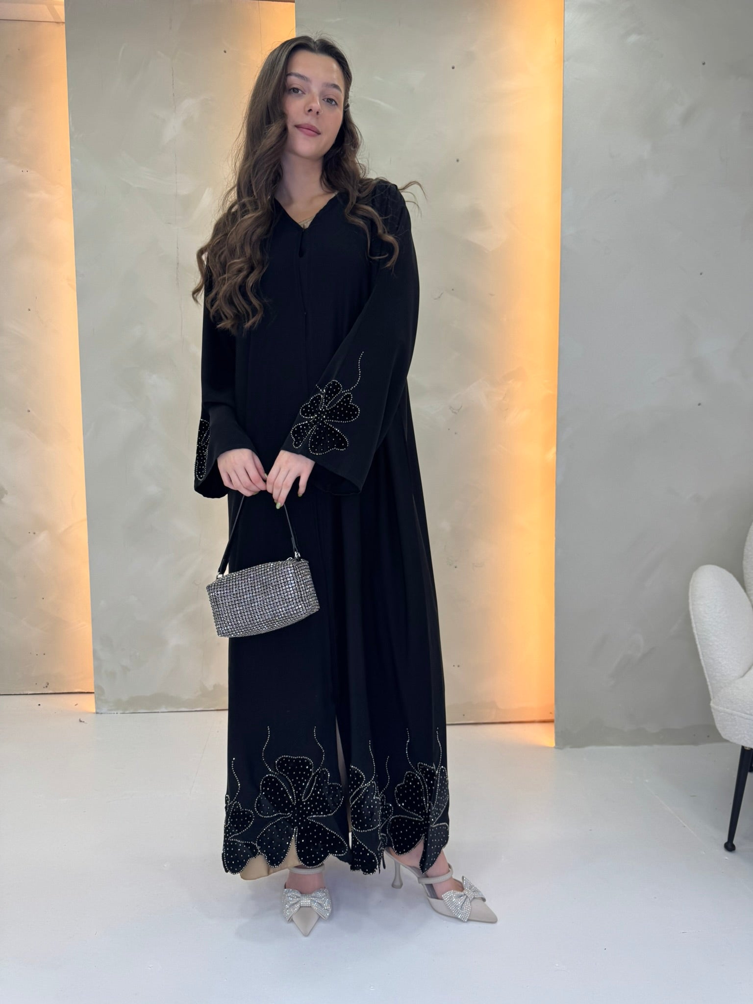 Ahlam Abaya - Black