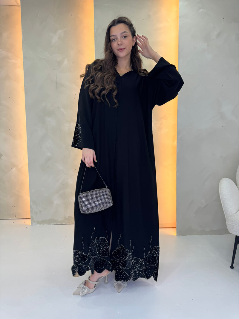 Ahlam Abaya - Black