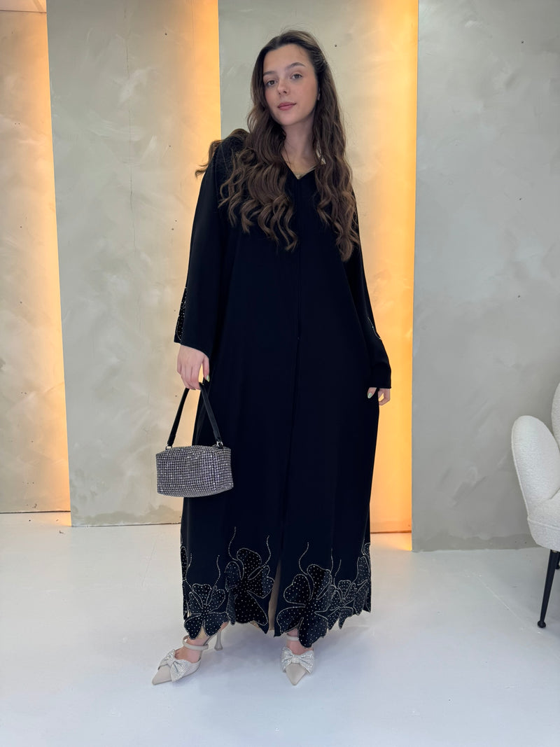 Ahlam Abaya - Black