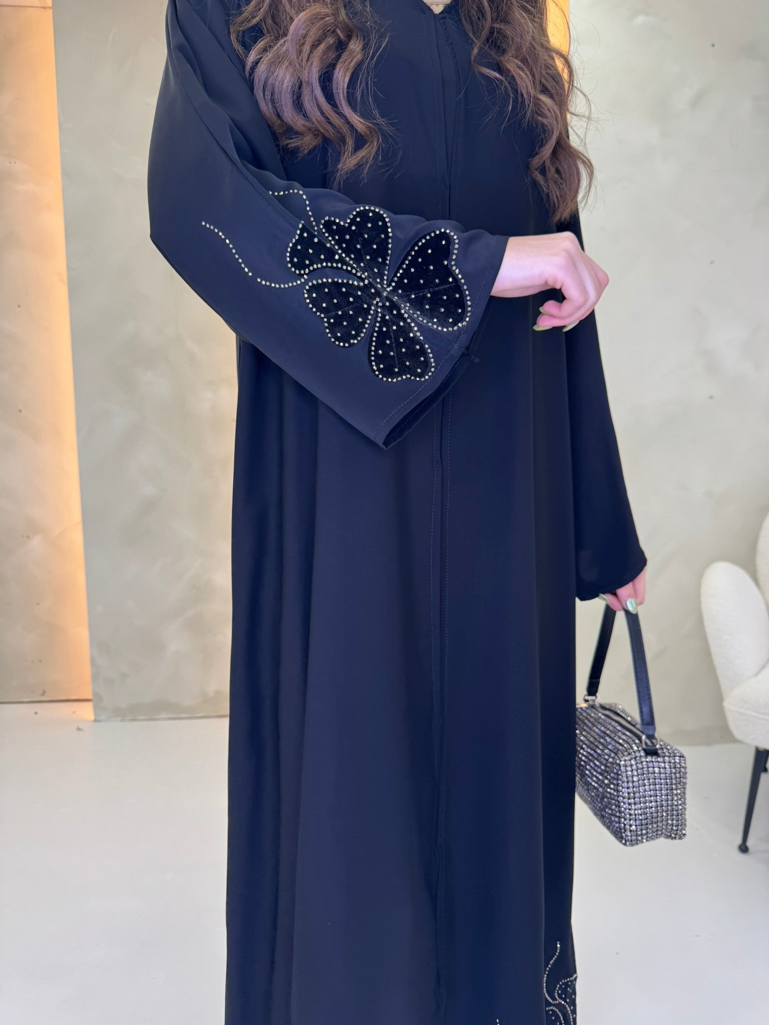 Ahlam Abaya - Black