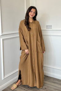 Mimi Oversized Jacket/Dress - Beige