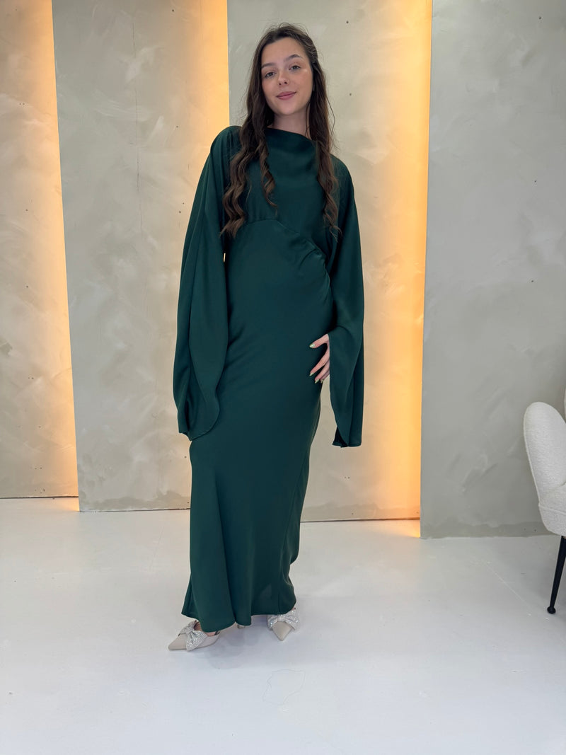 Derya Dress - Emerald