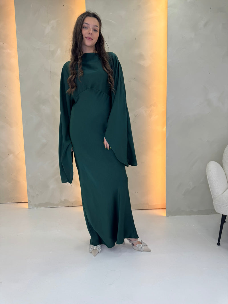 Derya Dress - Emerald