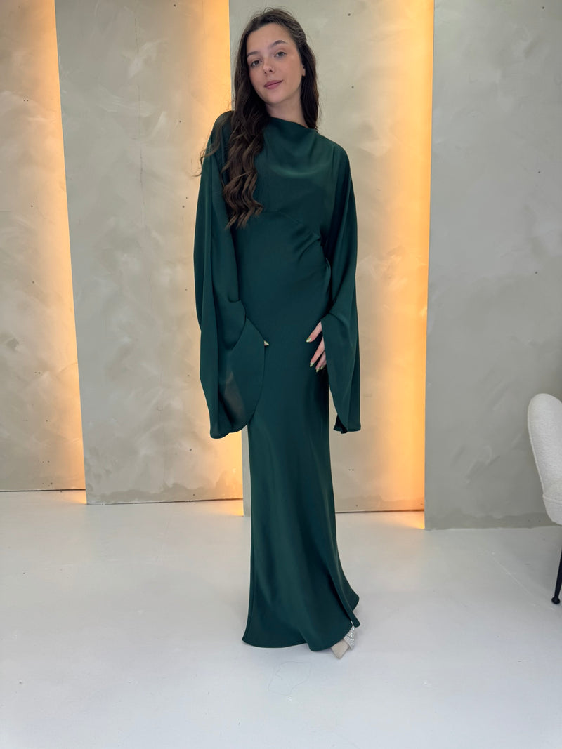 Derya Dress - Emerald