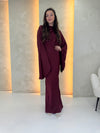 Derya Dress - Burgundy