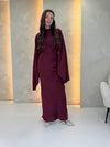 Derya Dress - Burgundy