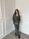 Kimono Trouser Co-Ord - Khaki