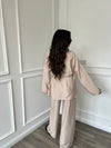 Kimono Trouser Co-Ord - Beige