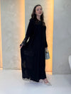 Rose Abaya - Black