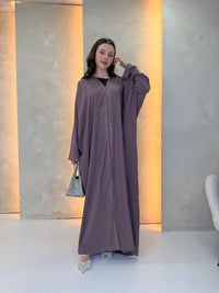 Mila Abaya -Mauve