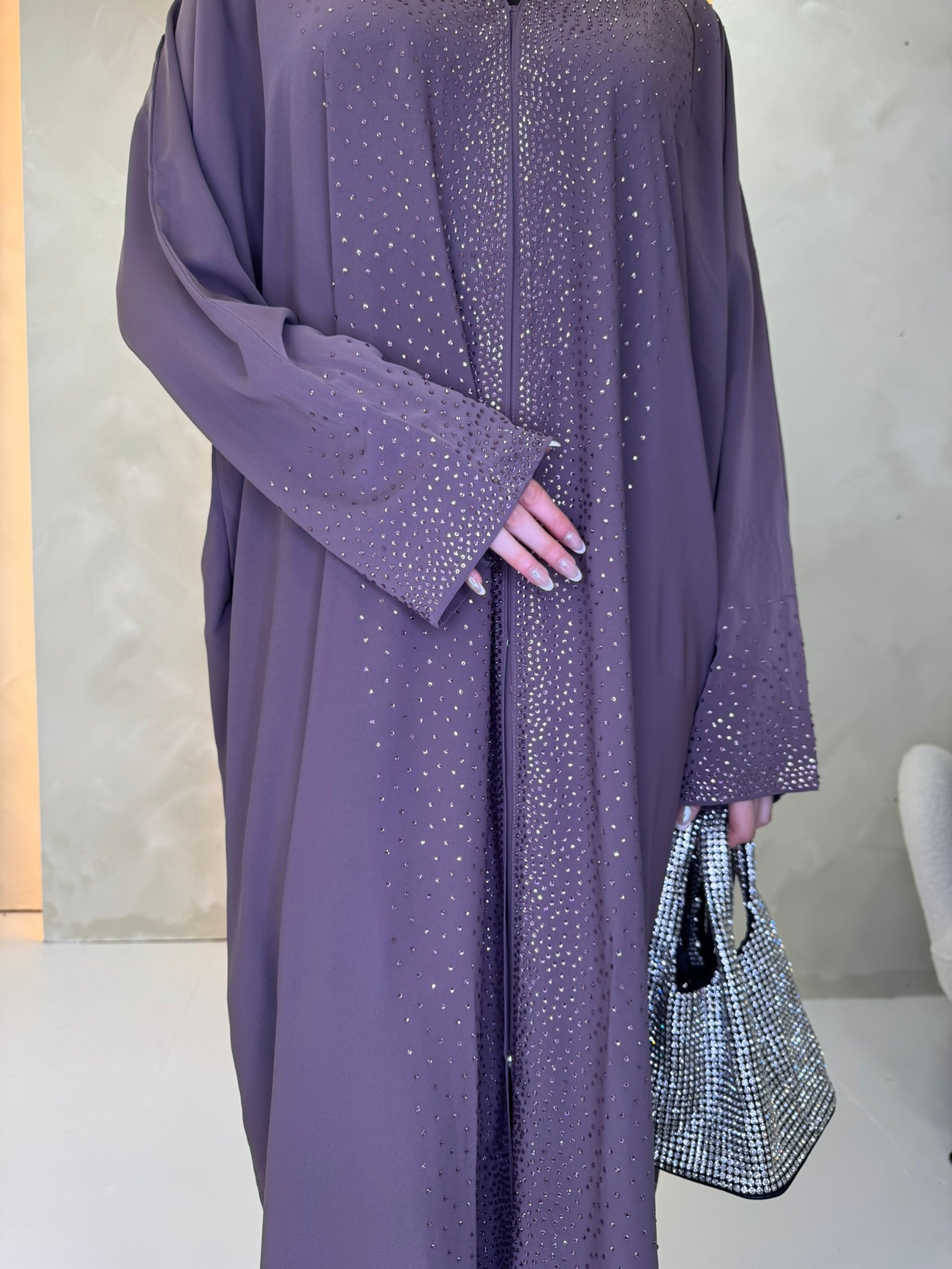 Mila Abaya -Mauve