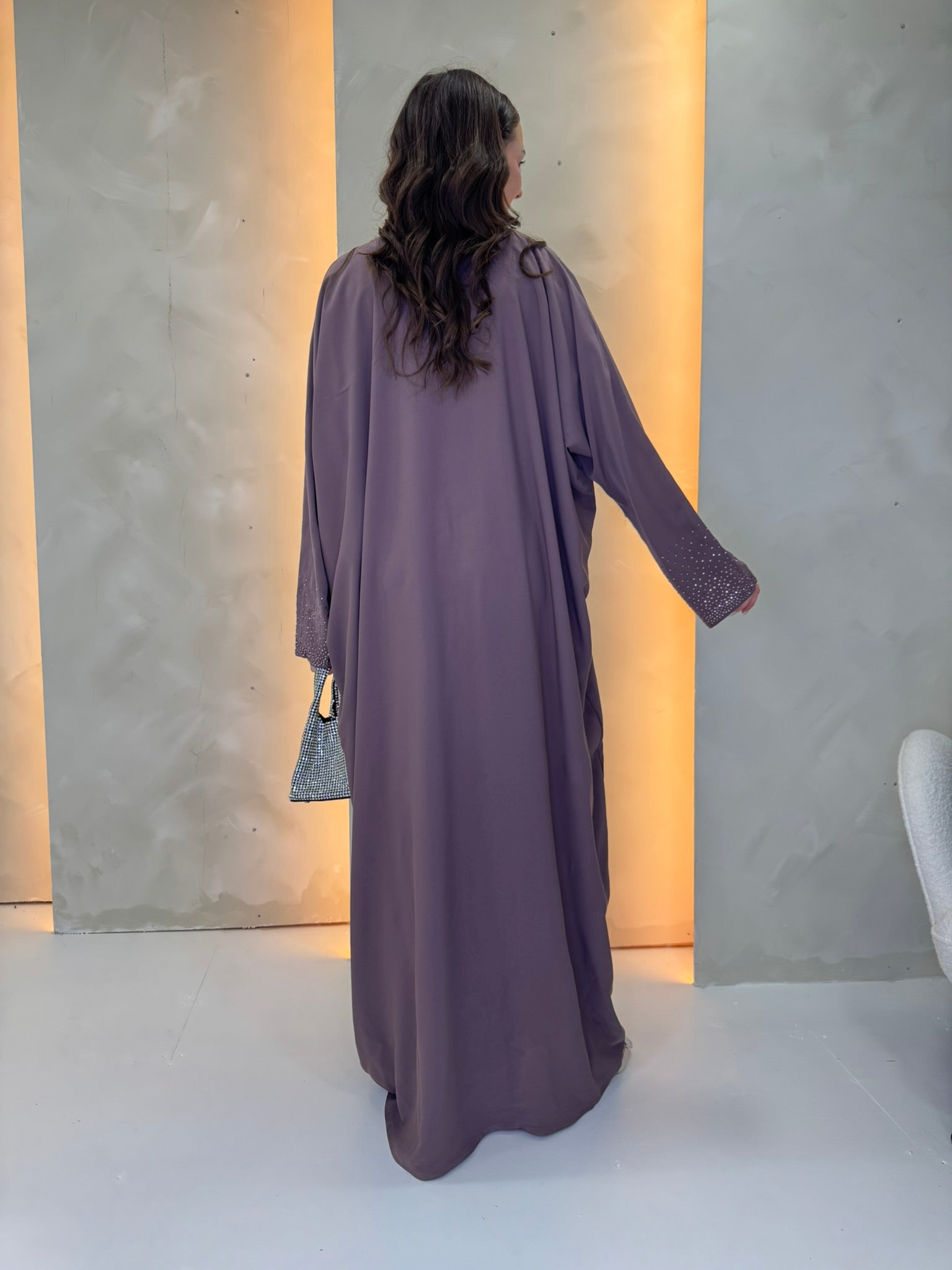 Mila Abaya -Mauve