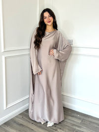 Farah Butterfly Kaftan - Nude