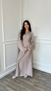 Farah Butterfly Kaftan - Nude