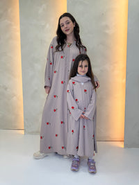 Gul Abaya Girls - Taupe