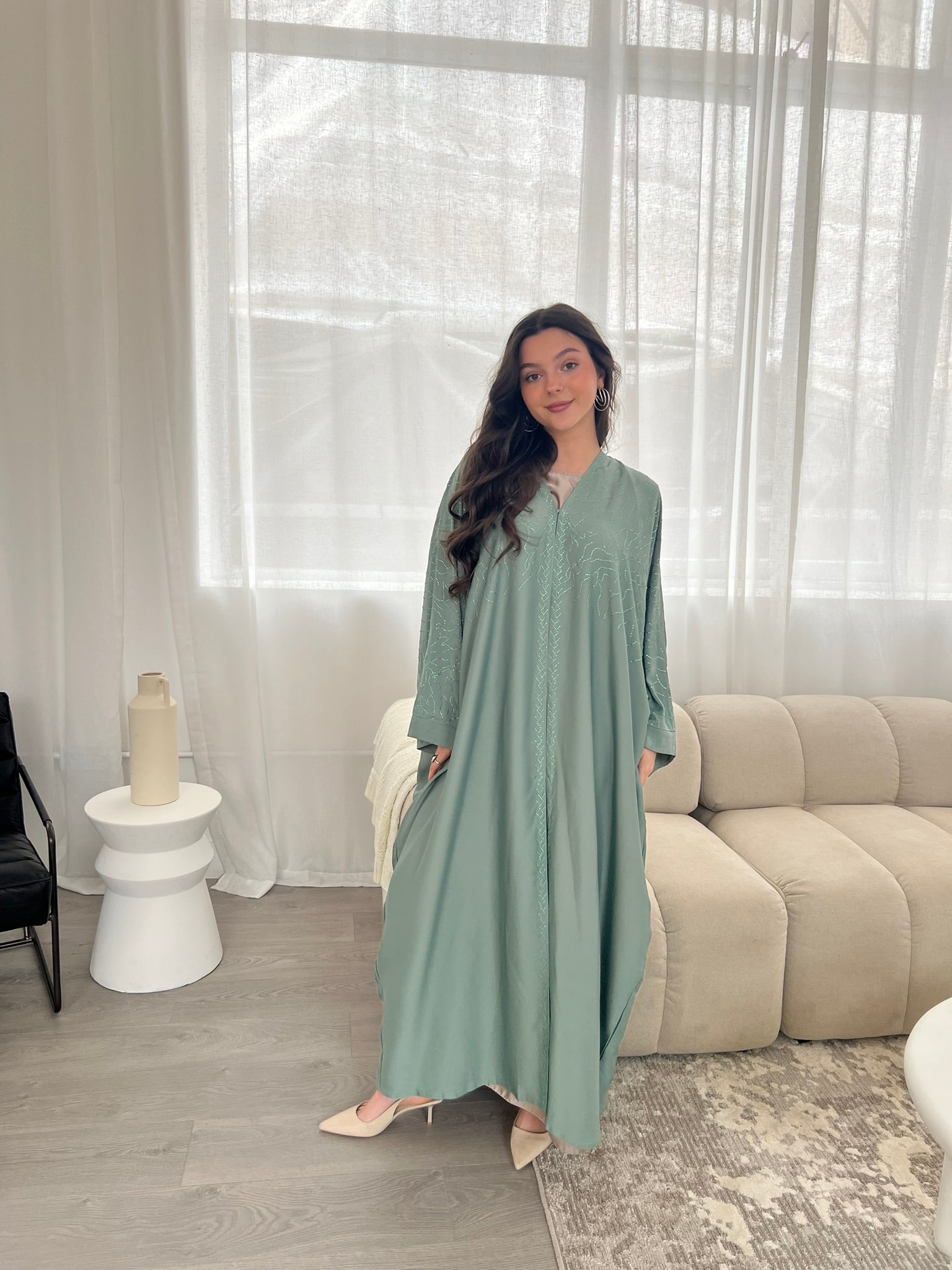 Farah Abaya - Sage