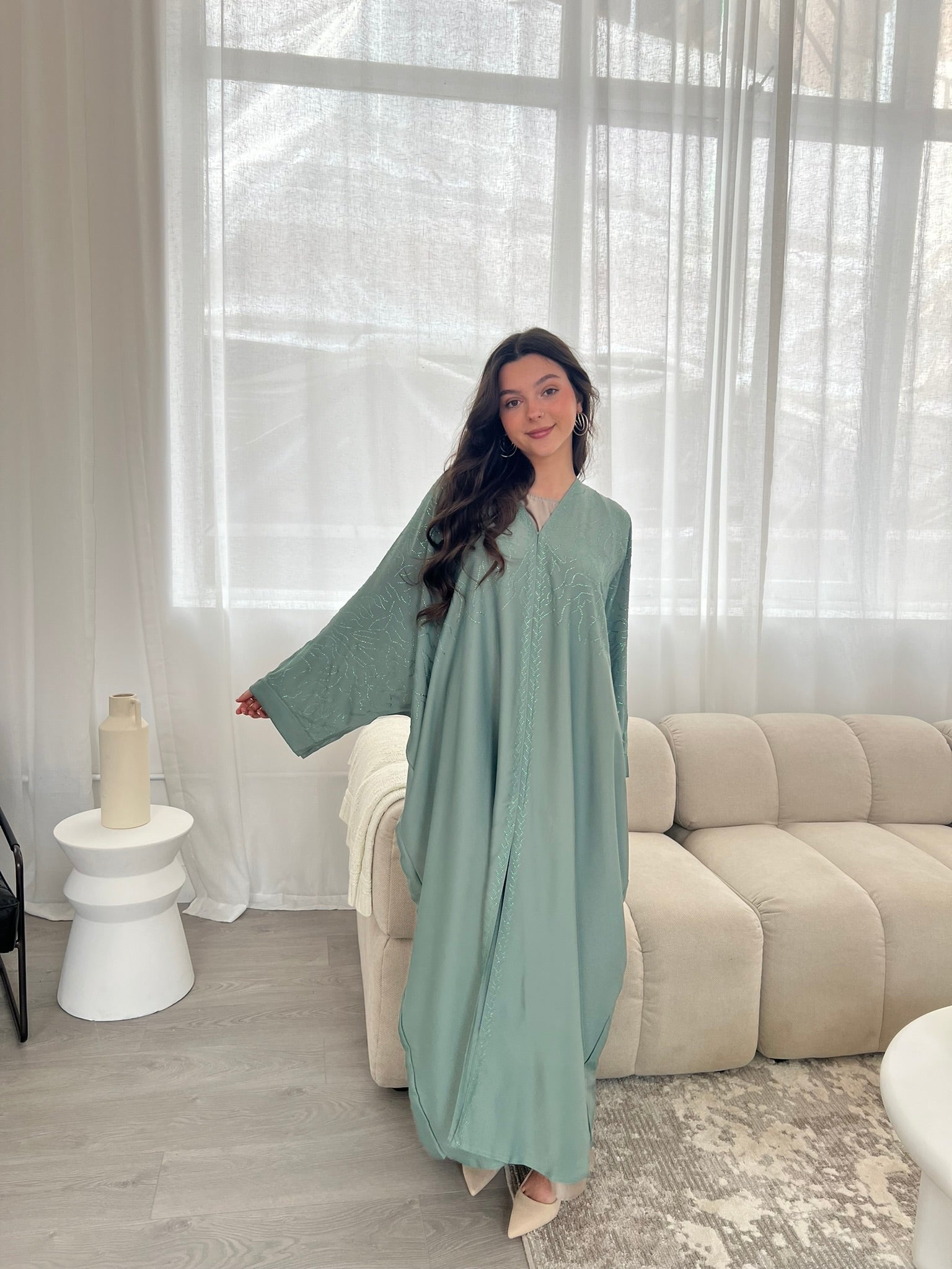 Farah Abaya - Sage