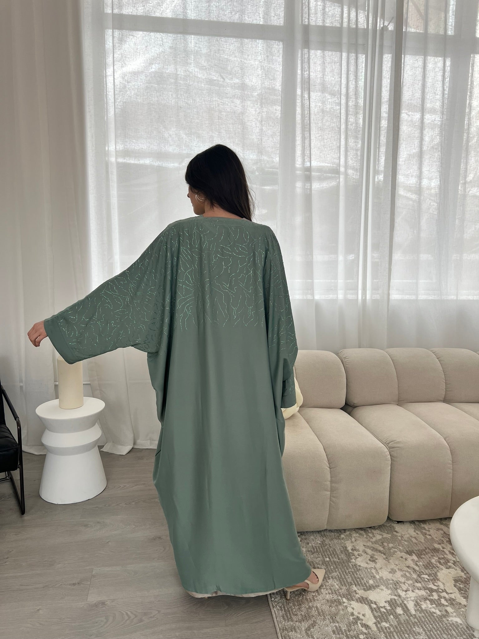 Farah Abaya - Sage