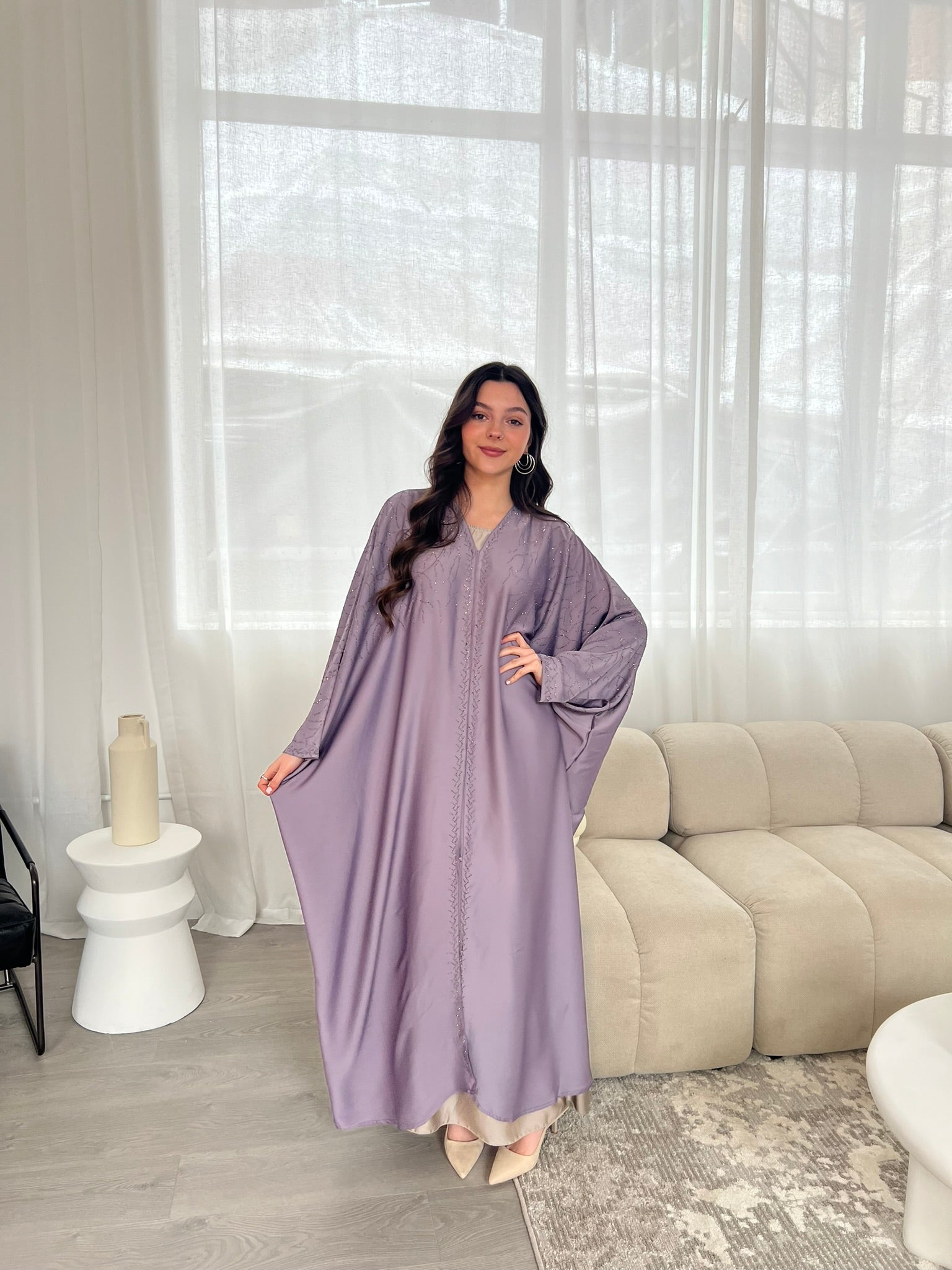 Farah Abaya - Lilac