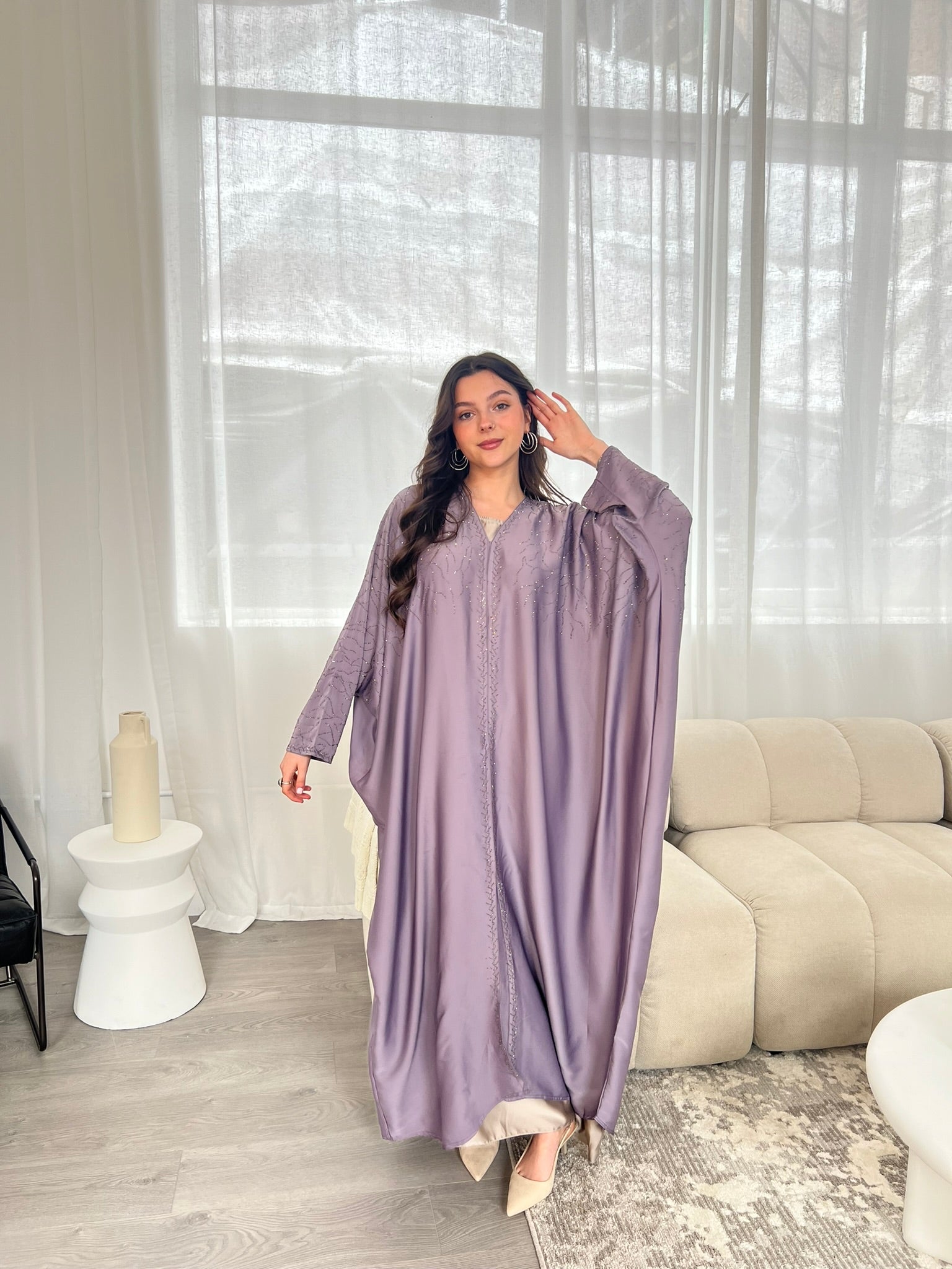 Farah Abaya - Lilac