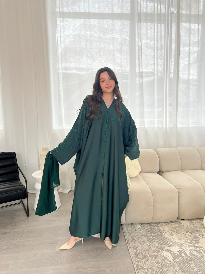 Rawan Abaya - Emerald