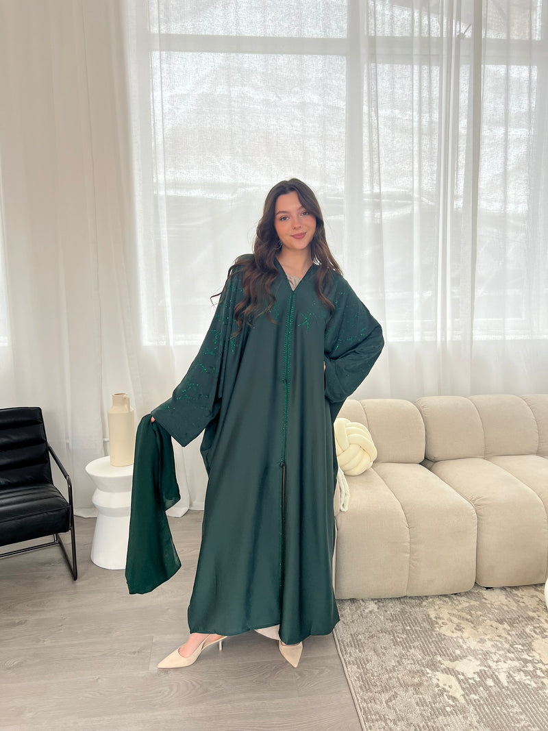 Rawan Abaya - Emerald