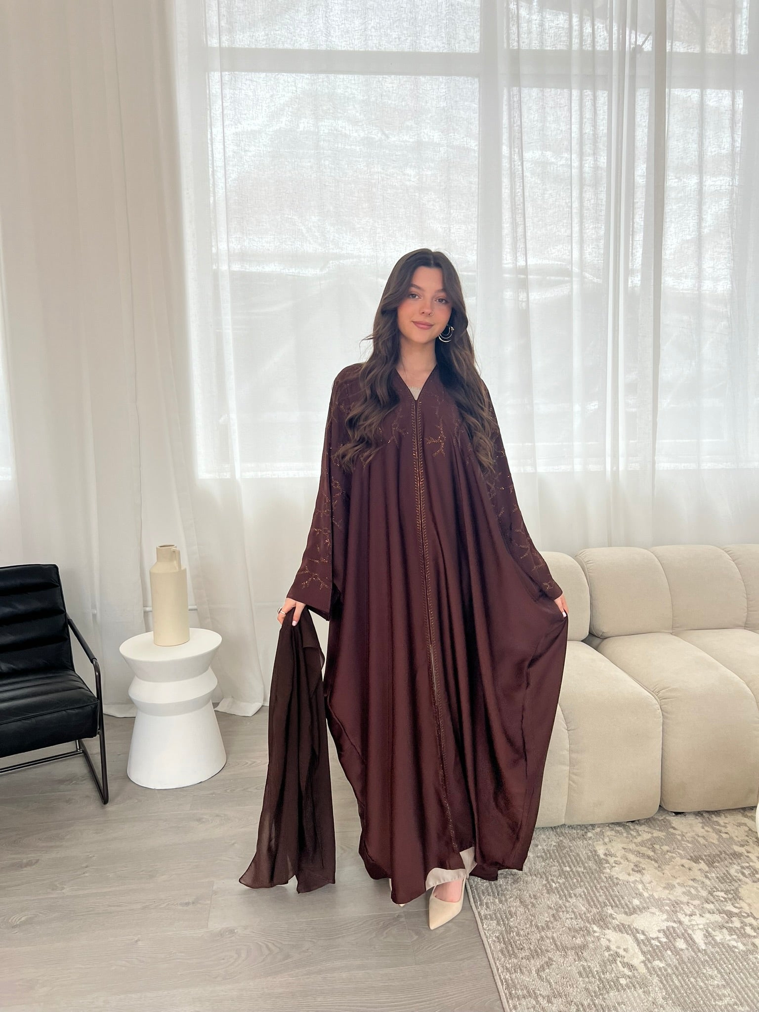 Rawan Abaya - Chocolate