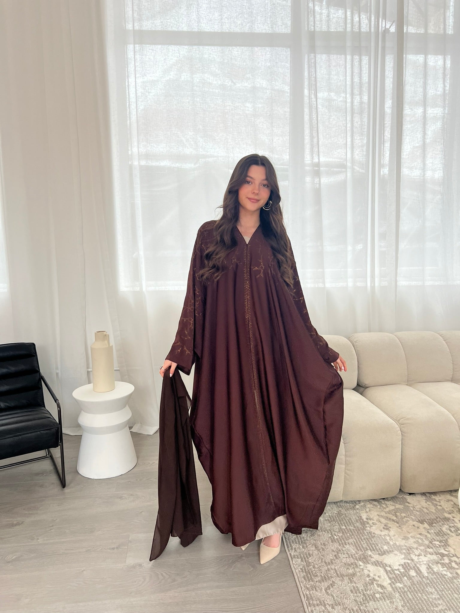 Rawan Abaya - Chocolate