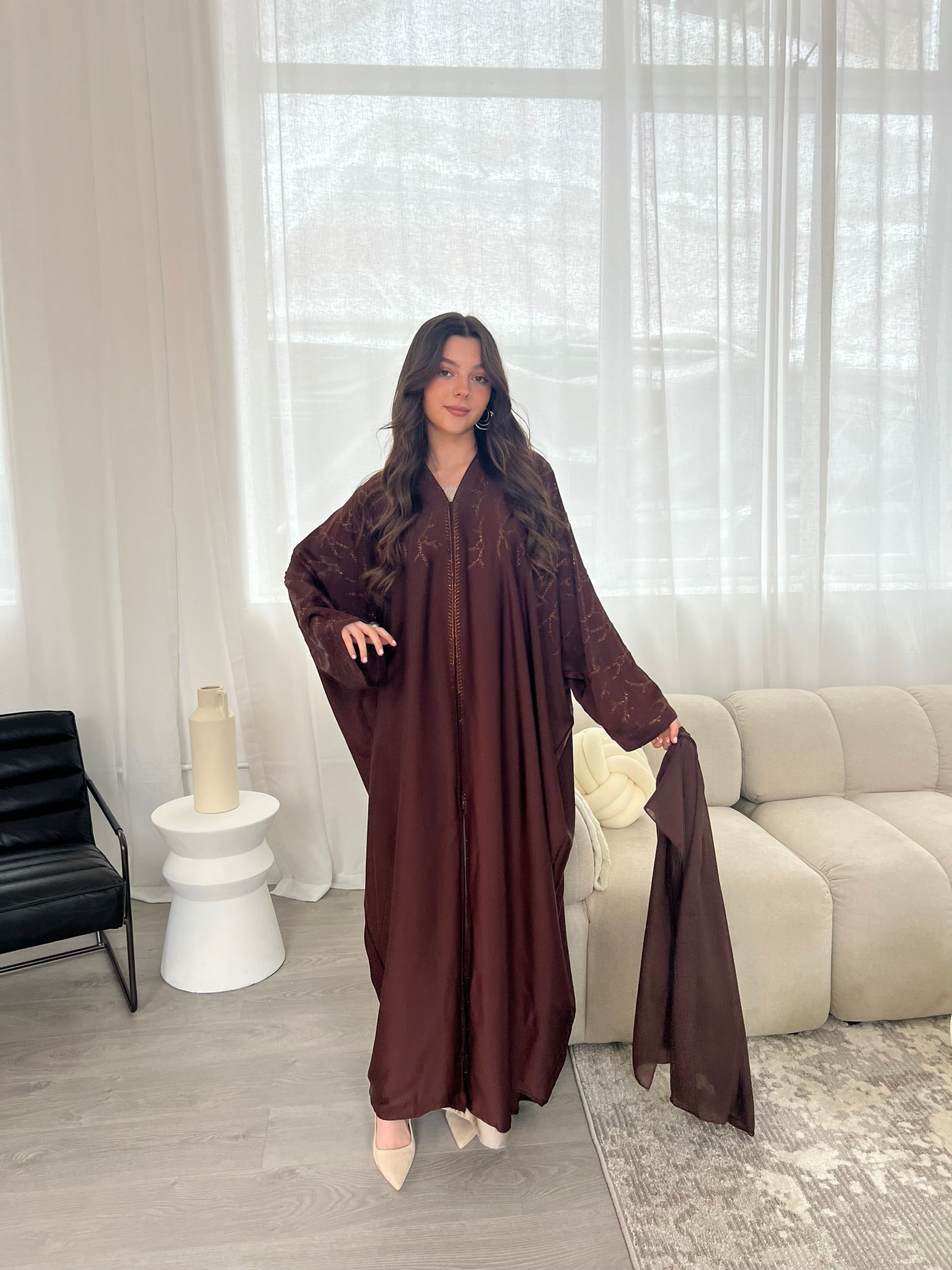 Rawan Abaya - Chocolate