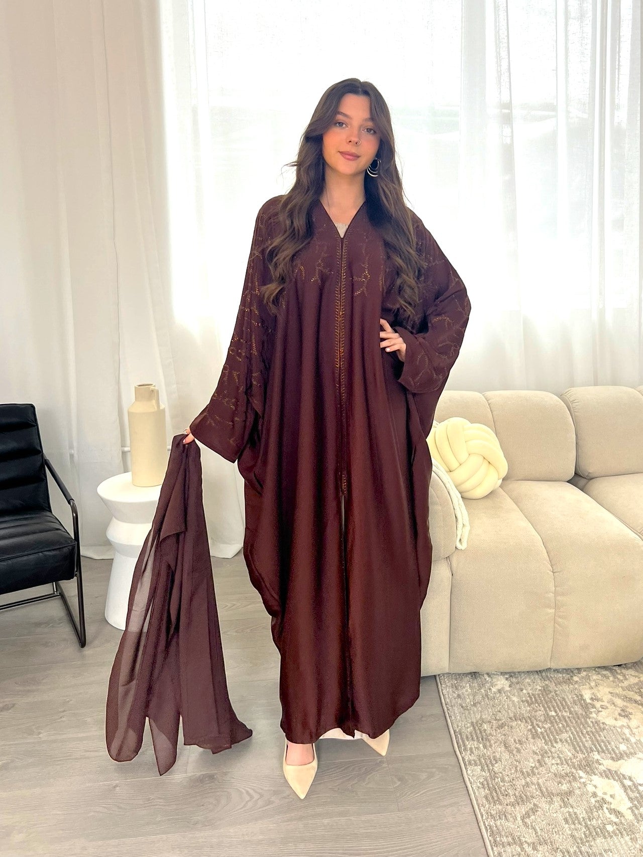 Rawan Abaya - Chocolate