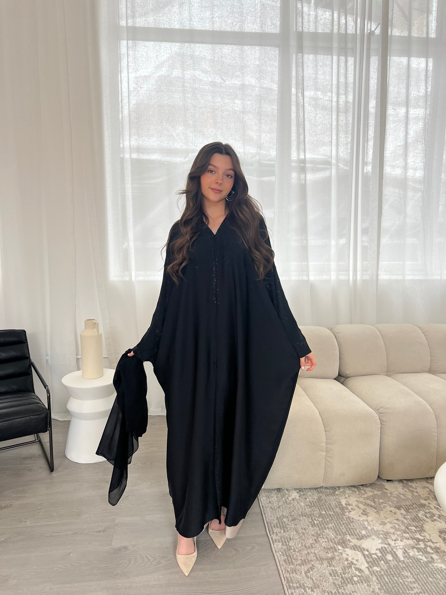 Rawan Abaya - Black