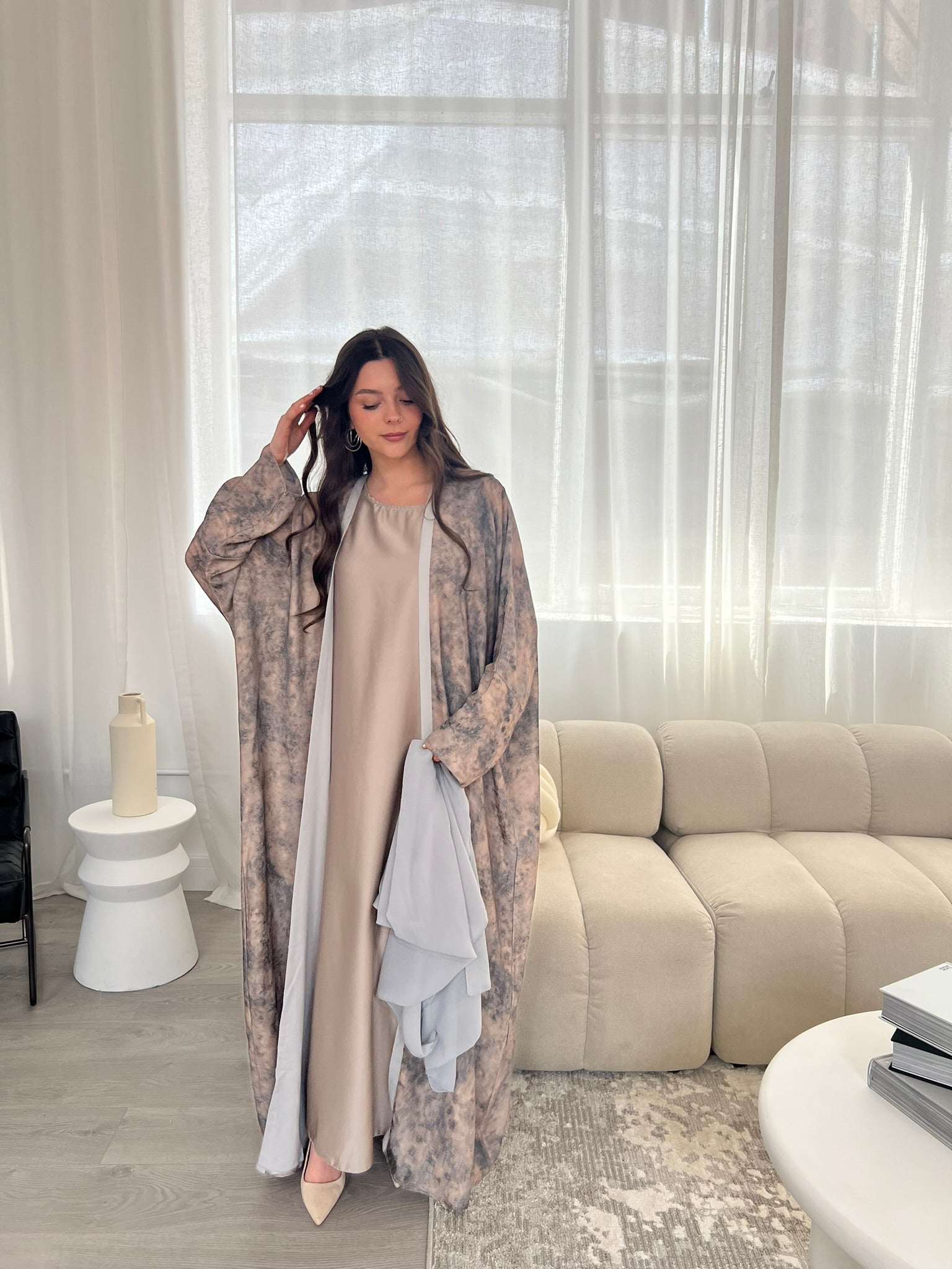 Azra Abaya - Beige