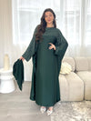 Farah Butterfly Kaftan - Emerald