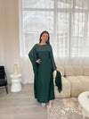 Farah Butterfly Kaftan - Emerald