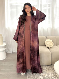 Nora Abaya Set - Rose