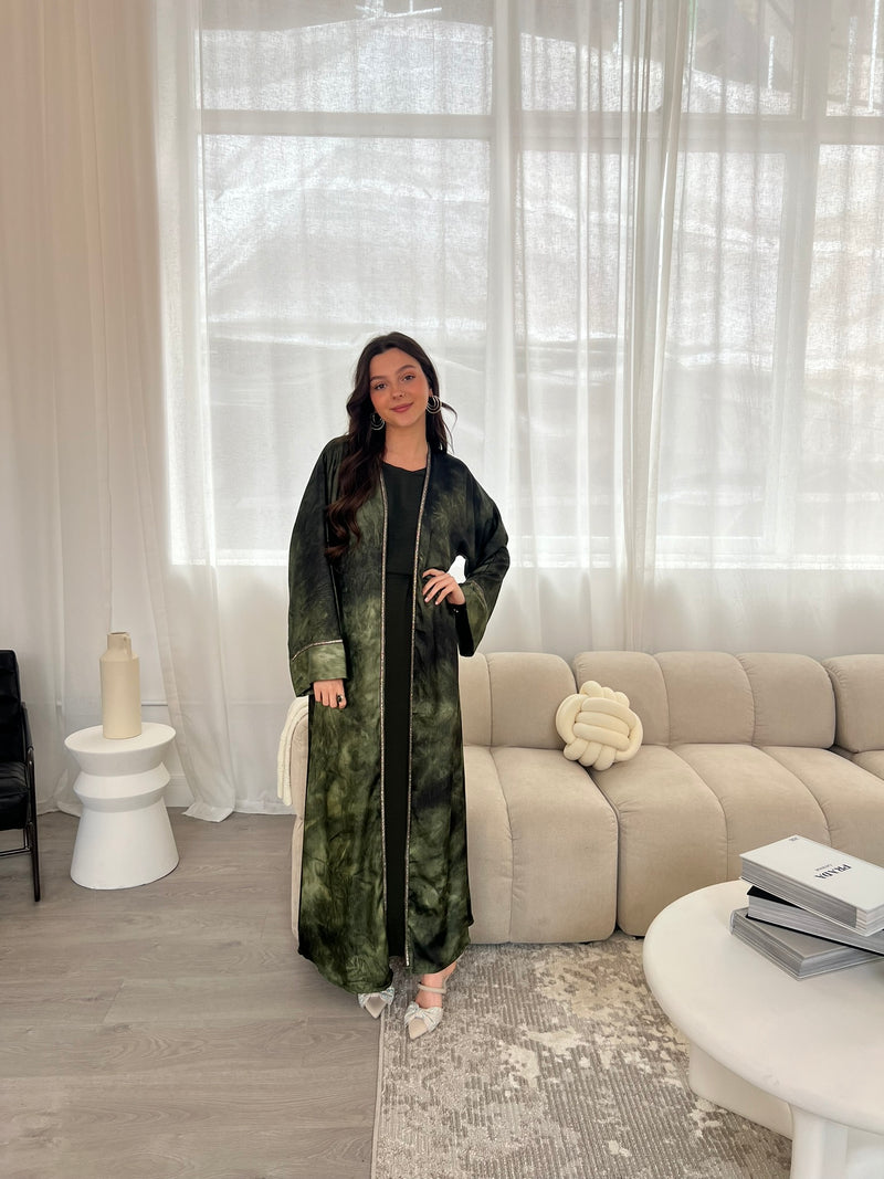 Nora Abaya Set - Green