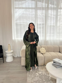 Nora Abaya Set - Green