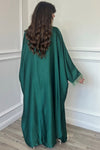 Areza Open Abaya - Green