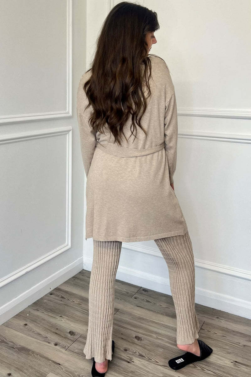 Simi Knitted Co-Ord - Beige