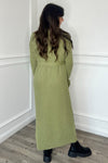 Alya Maxi Jumper Dress - Green