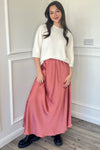 Naya Maxi Skirt - Pink