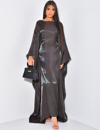 Danya Kaftan Dress - Chocolate