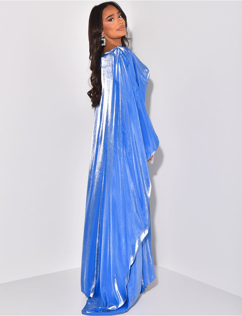 Danya Kaftan Dress - Electric Blue